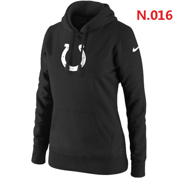 NFL Indianapolis Colts  Black Color Hoodie for Women