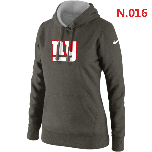 NFL New York Giants Dark Grey Hoodie for Women