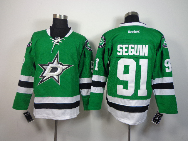 NHL Dallas Stars #91 Seguin Green Jersey