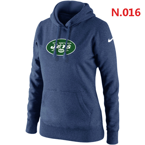 NFL New York Jets Blue Hoodie for Women