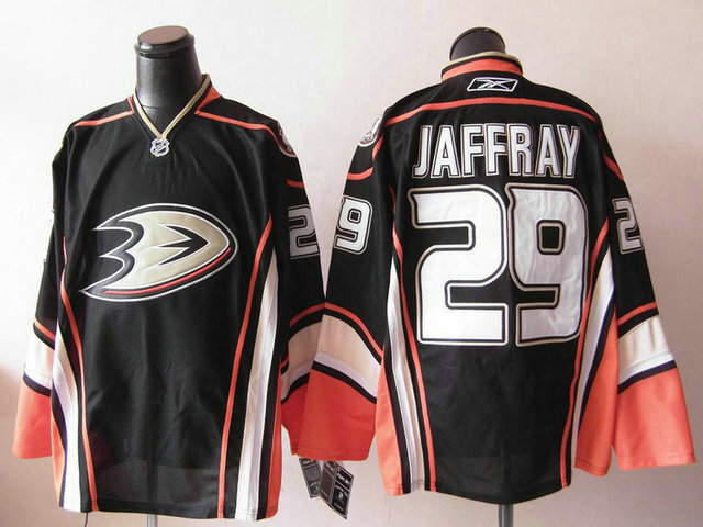 NHL Anaheim Ducks #29 Jaffray Black Jersey