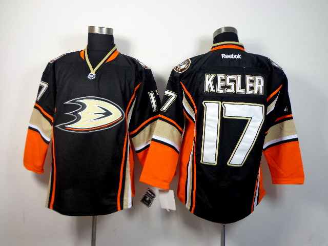 NHL Anaheim Ducks #17 Kesler Black Jersey