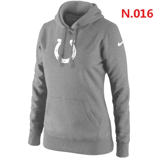 NFL Indianapolis Colts Grey Hoodie for Women