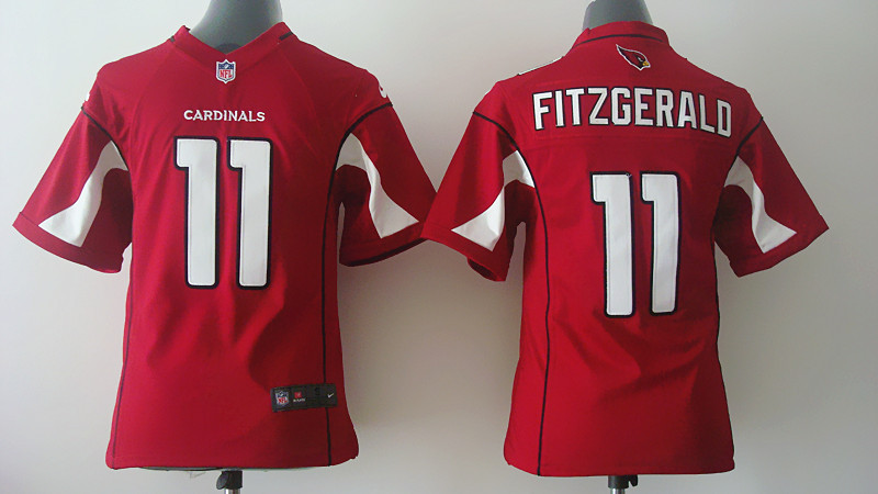 Nike Arizona Cardinals Larry Fitzgerald Youth #11 Red Jersey