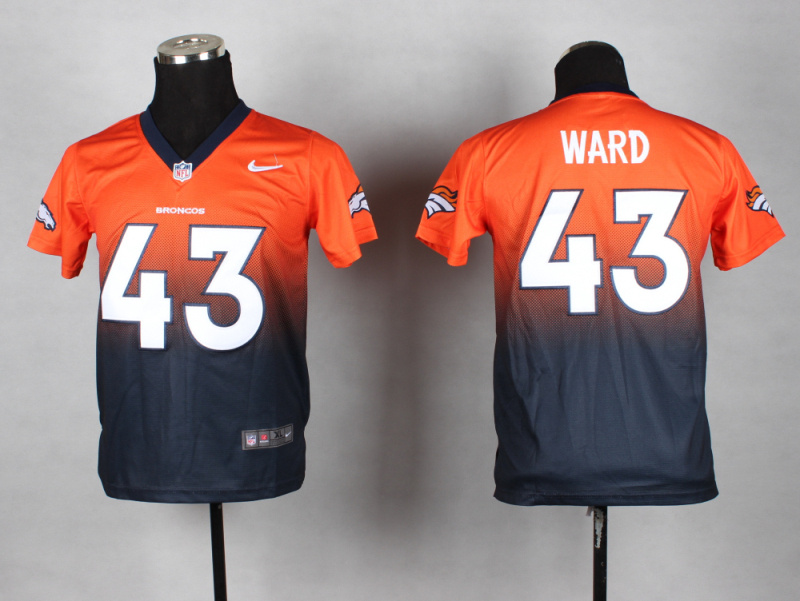 Nike Denver Broncos #43 T.J. Ward Drift Fashion Youth Jersey