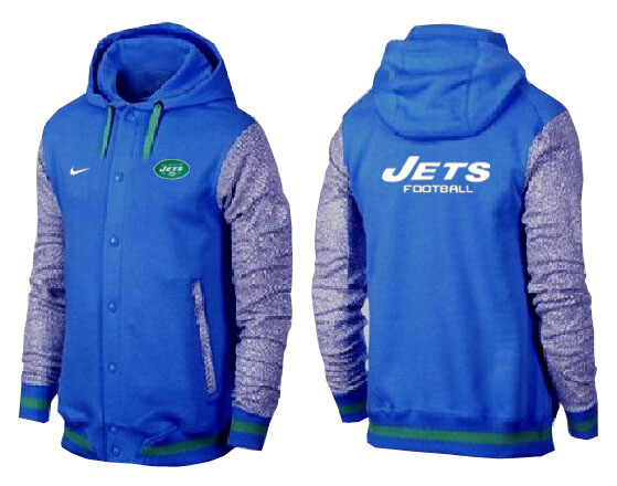 NFL New York Jets Blue Hoodie