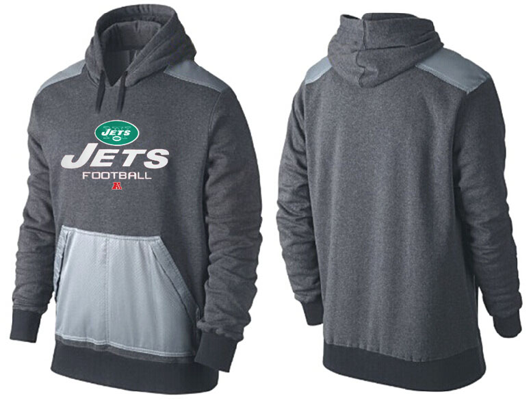 NFL New York Jets Grey Hoodie