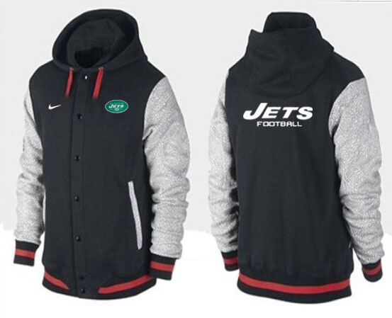 NFL New York Jets Black Hoodie 1