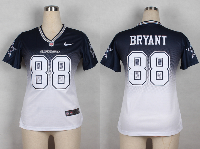 Nike NFL Dallas cowboys #88 Bryant Fadeaway Drift Fashion Women jersey