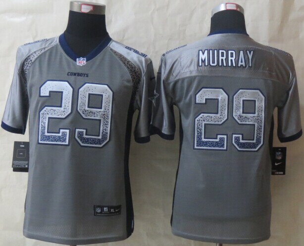 Youth 2014 New Nike Dallas cowboys 29 Murray Drift Fashion Grey Elite Jerseys