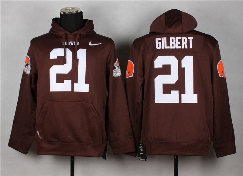 NFL Cleveland Browns #21 Gilbert Brown Color Hoodie