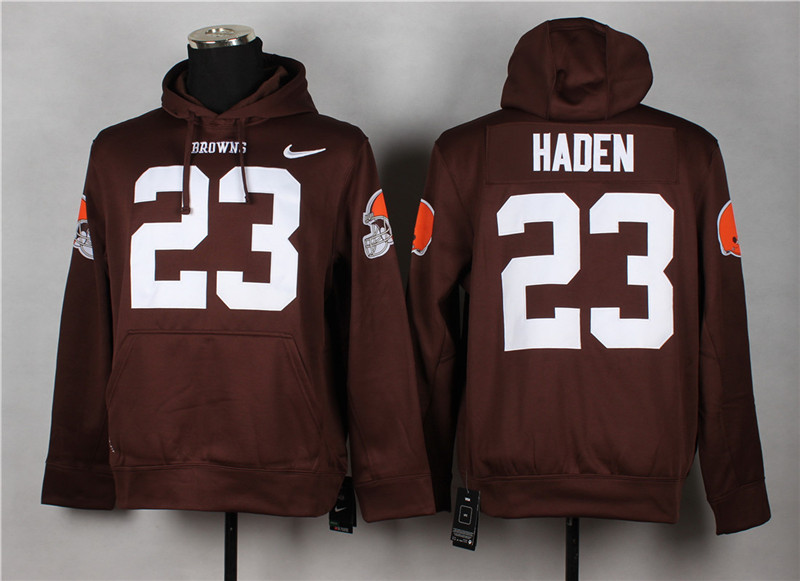 NFL Cleveland Browns #23 Haden Brown Color Hoodie