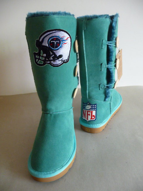 NFL Tennessee Titans Green Women Boots