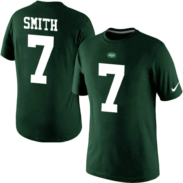 NFL New York Jets #7 Smith Green T-Shirt