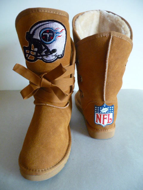 NFL Tennessee Titans Maroon Women Boots