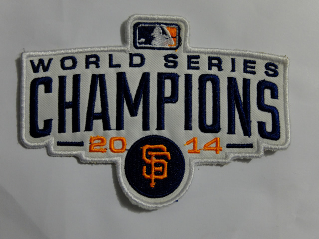 2014 San Francisco Giants Champions World Series Patch