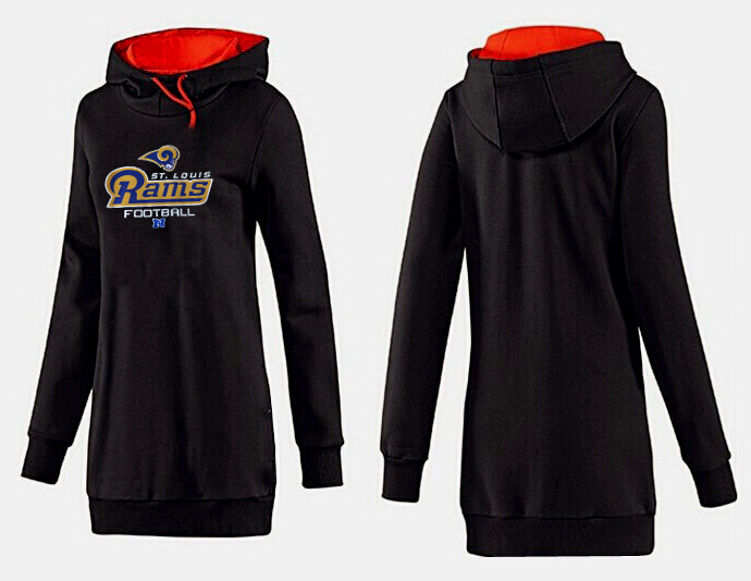 St. Louis Rams Nike Womens All Time Performance Hoodie Black