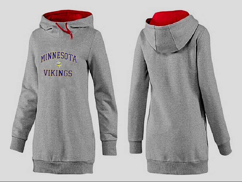 Nike Minnesota Vikings Womens All Time Performance Hoodie Grey Color