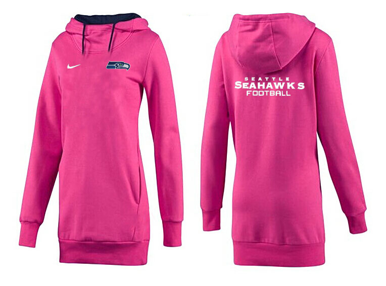 Seattle Seahawks Nike Womens All Time Performance Hoodie Peach Color