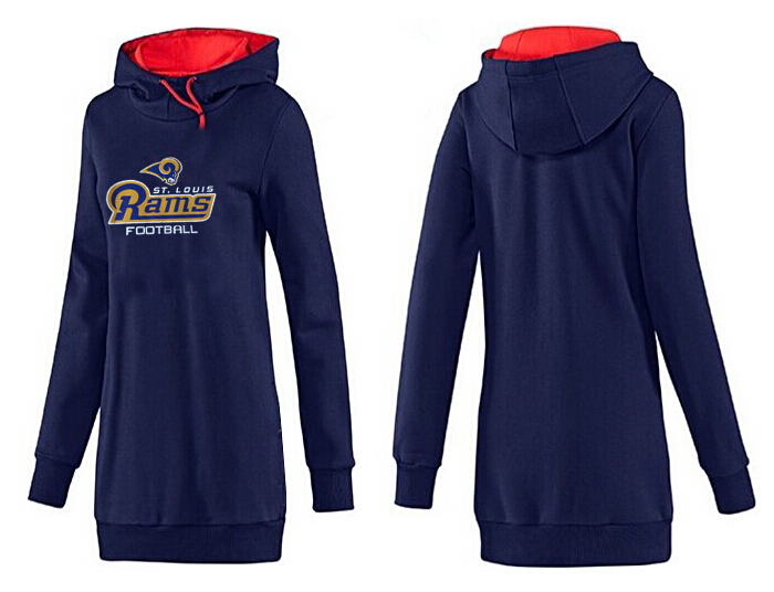 St. Louis Rams Nike Womens All Time Performance Hoodie -D.Blue