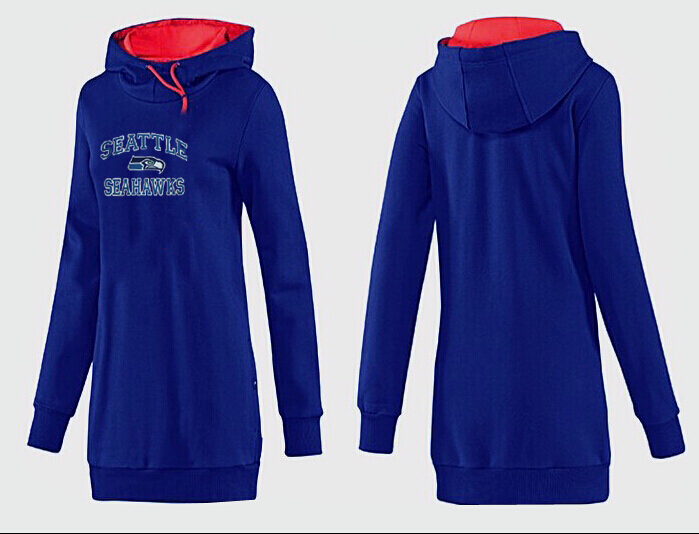 Seattle Seahawks Womens All Time Performance Hoodie Grey