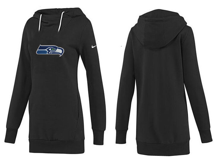 Seattle Seahawks Nike Womens All Time Performance Hoodie--Black