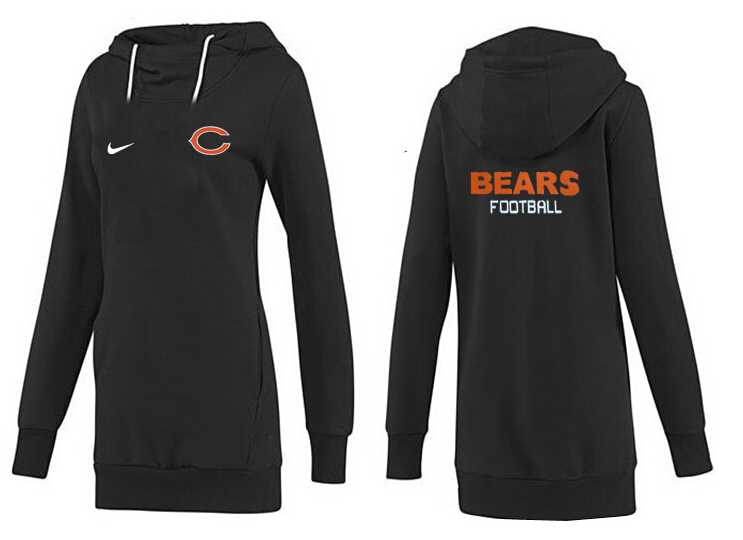 Chicago Bears Nike Womens All Time Performance Hoodie Black