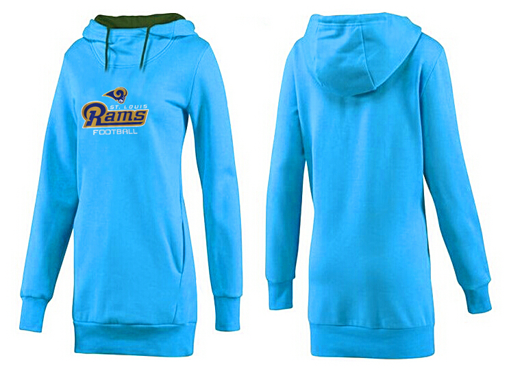 St. Louis Rams Nike Womens All Time Performance Hoodie L.Blue