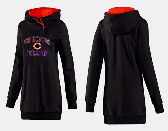 Nike Chicago Bears Womens All Time Performance Hoodie