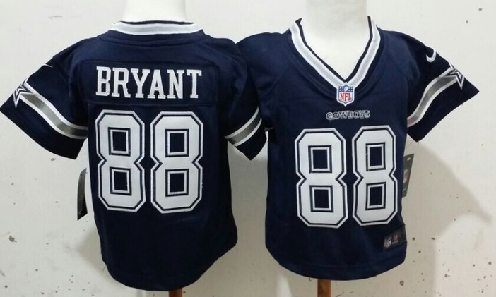 NFL Dallas Cowboys #88 Bryant Blue Youth Jersey 2-5Y