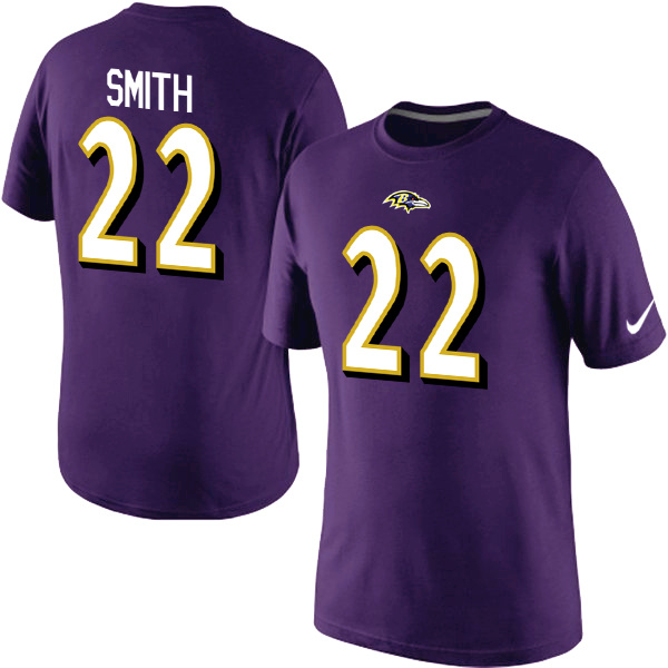 Baltimore Ravens Jimmy Smith Nike Player Pride Name & Number T-Shirt  Purple 