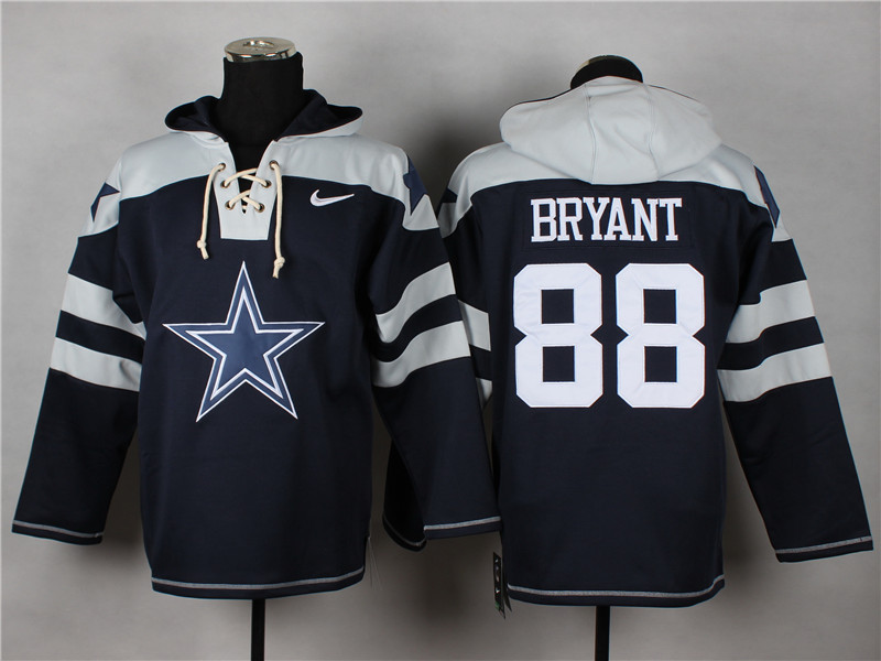 NFL Nike Dallas Cowboys #88 Bryant Blue Hoodie