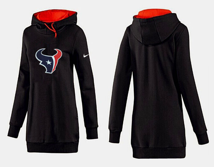 Houston Texans Nike Womens All Time Performance Hoodie Black Color