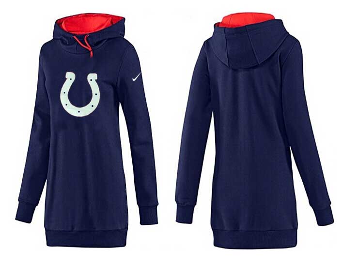 Nike Indianapolis Colts Womens All Time Performance Hoodie