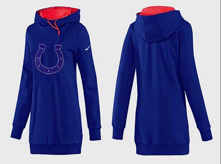 Nike Indianapolis Colts Womens All Time Performance D.Blue Hoodie