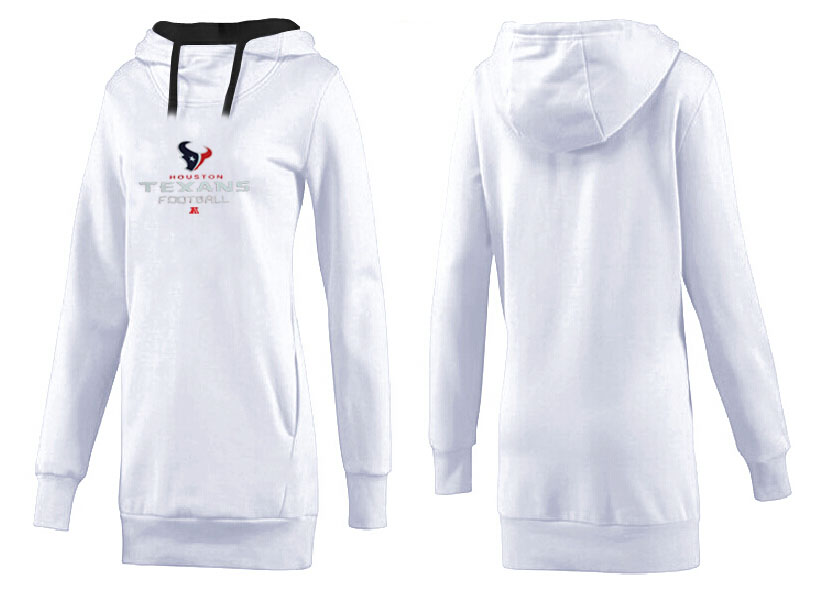 Houston Texans Nike Womens All Time Performance Hoodie White