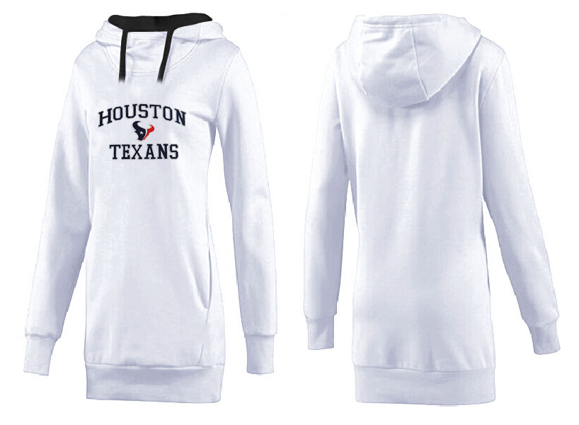 Houston Texans Nike Womens All Time Performance Hoodie --White