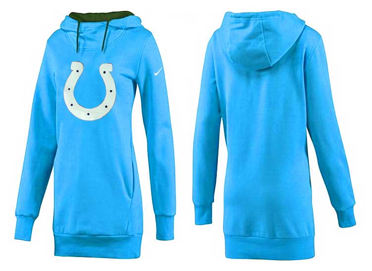 Nike Indianapolis Colts Womens All Time Performance Hoodie--Blue