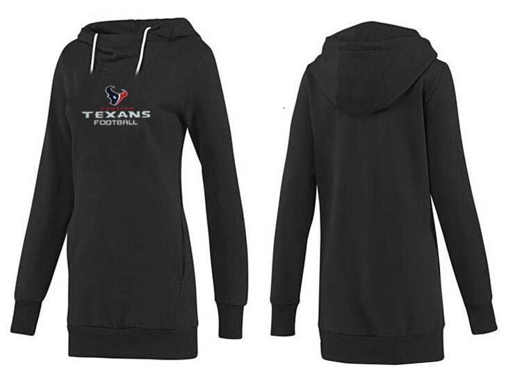 Nike Houston Texans Womens All Time Performance Hoodie -Black Color
