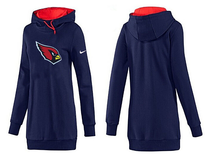 Nike Arizona Cardinals Womens All Time Performance Hoodie--D.Blue Color