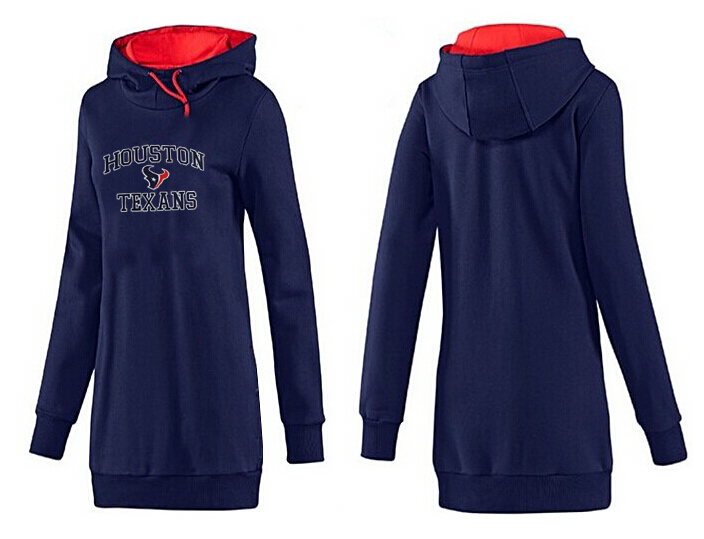 Houston Texans Nike Womens All Time Performance Hoodie D.Blue