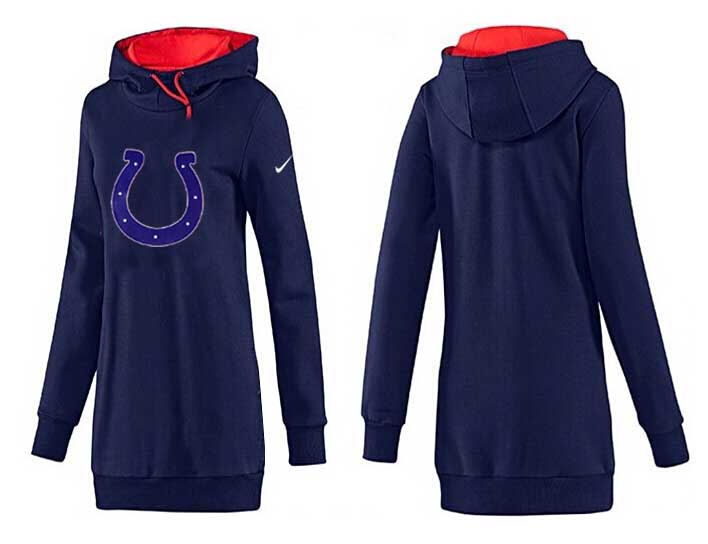 Nike Indianapolis Colts Womens All Time Performance Hoodie--D.Blue Color