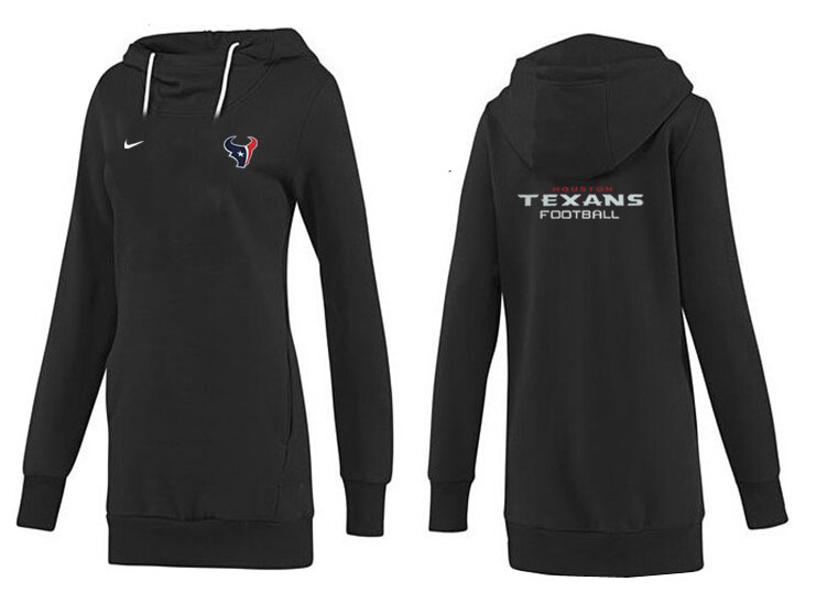Nike Houston Texans Womens All Time Performance Black Hoodie