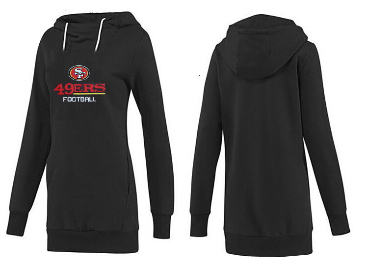 Nike San Francisco 49ers Womens All Time Performance Hoodie Black Color