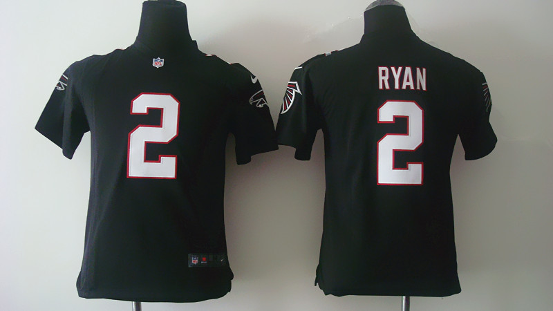 Nike NFL Atlanta Falcons #2 Ryan Youth Black Jersey 