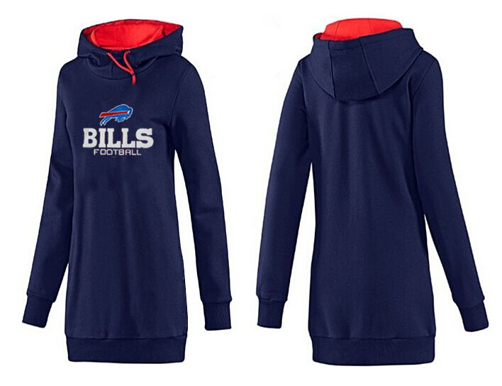 Nike Buffalo Bills Womens All Time Performance Hoodie D.Blue Color