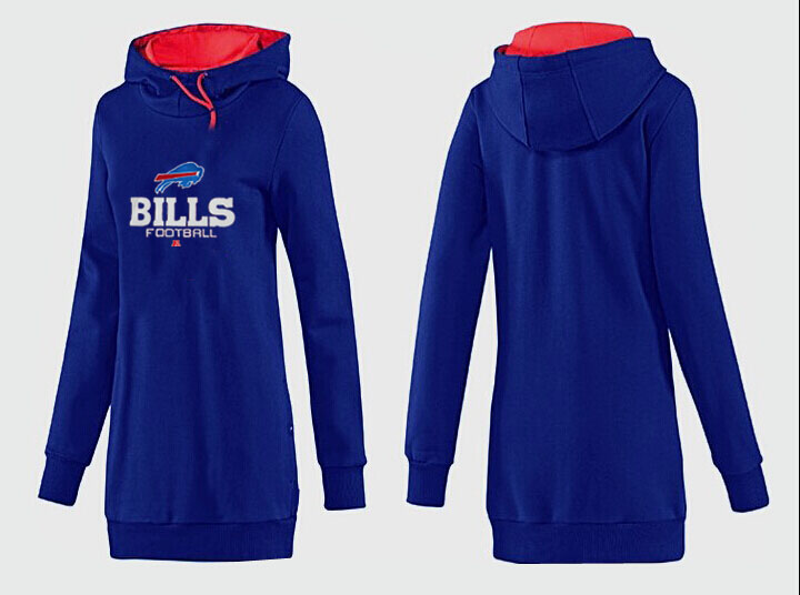 Nike Buffalo Bills Womens All Time Performance Hoodie Blue