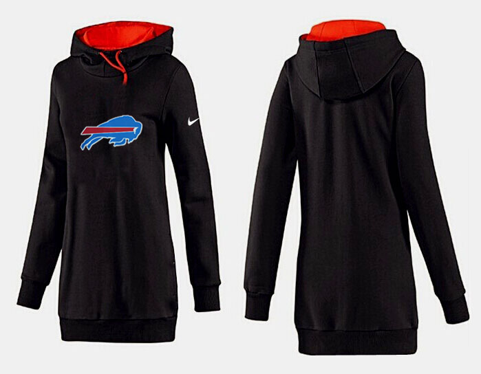 Buffalo Bills Nike Womens All Time Performance Hoodie-Black