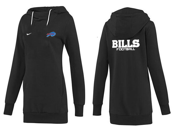 Buffalo Bills Nike Womens All Time Performance Hoodie Black Color