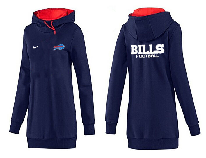 Nike Buffalo Bills Womens All Time Performance Hoodie-D.Blue
